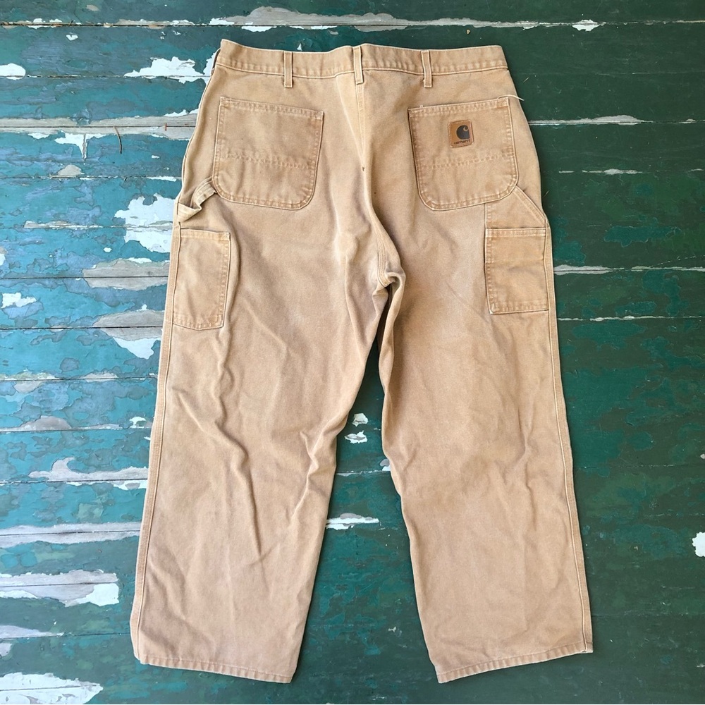 Vintage USA made Carhartt duck canvas work pants